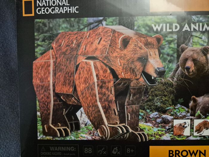 puzzle 3D ours