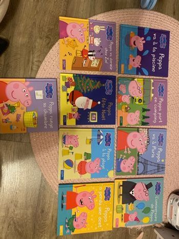 Lot livre Peppa pig 