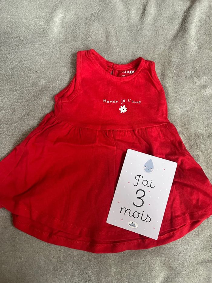 Robe maman je t’aime kiabi