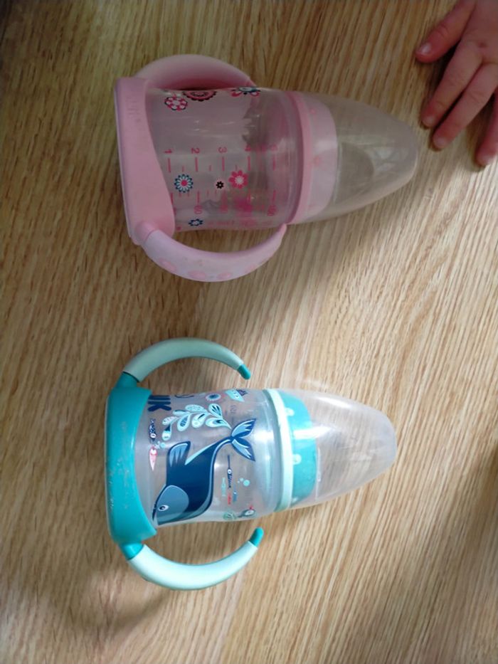 Lot de 2 gobelets à anses Nuk