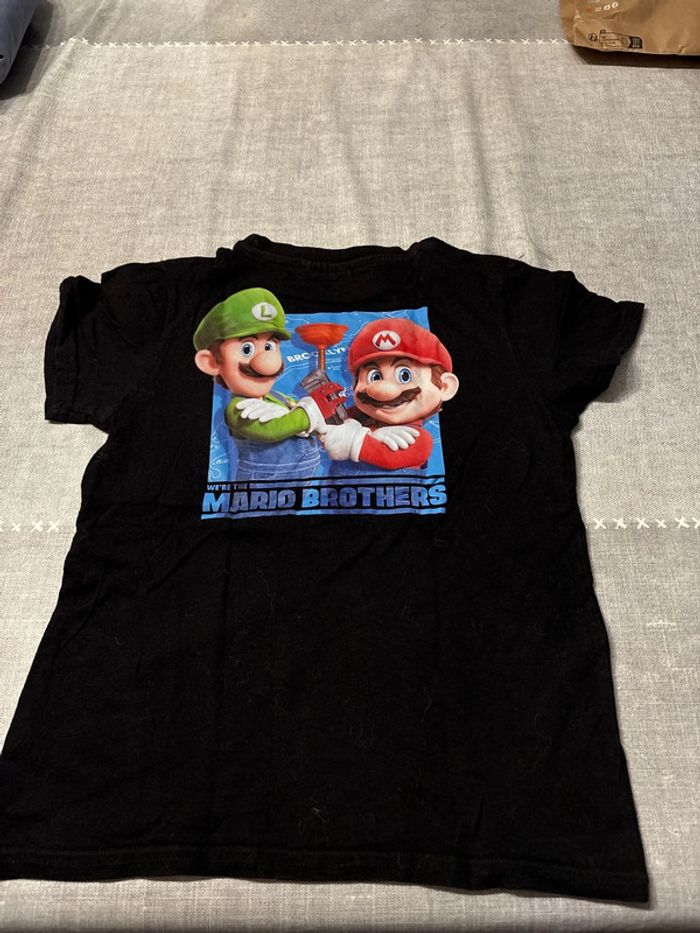 T shirt Mario 8 ans - photo numéro 3