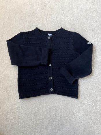 Gilet 3 pommes 9-12 mois