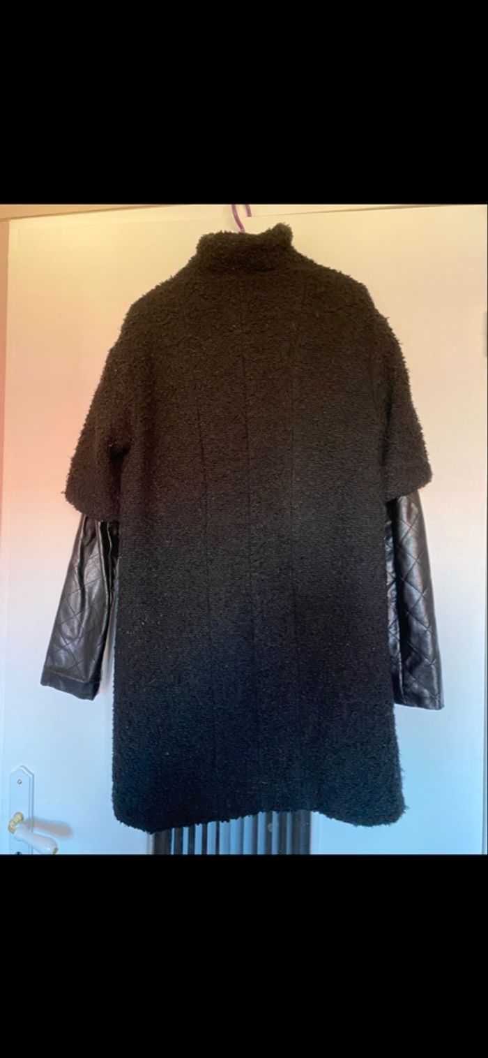 Manteau bi-matière - photo numéro 3