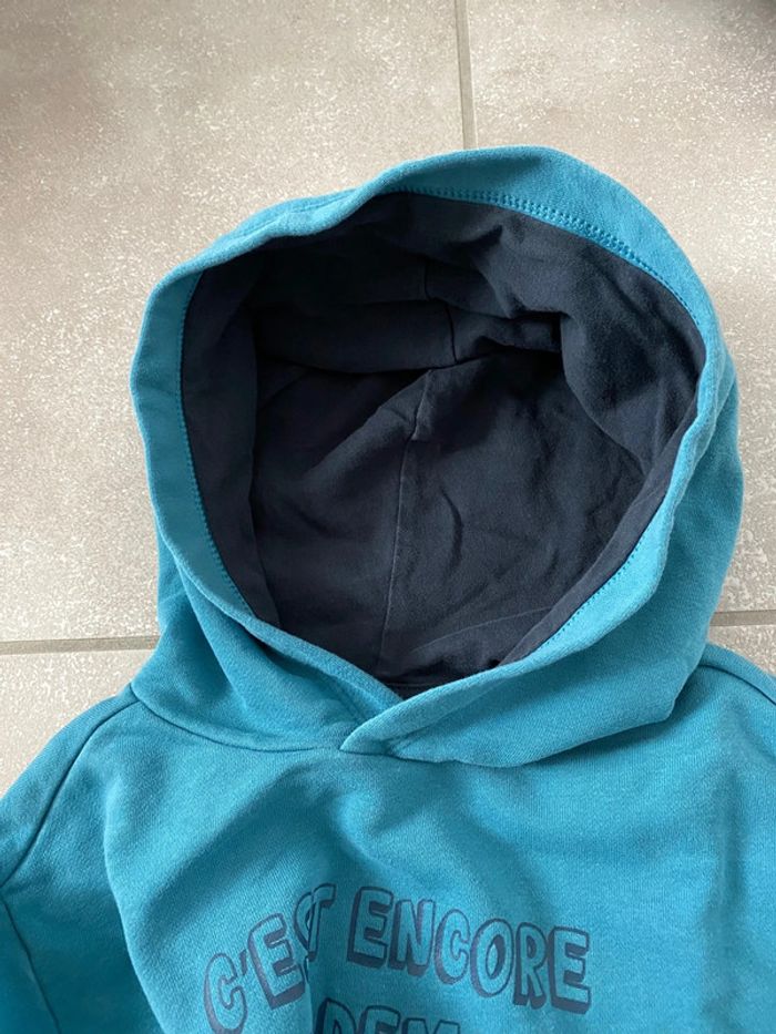 Sweat à capuche Okaïdi taille 6 ans - photo numéro 5