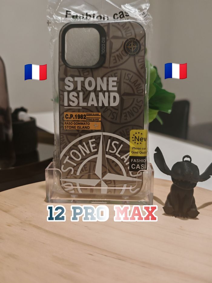 Coque Stone Island iPhone 12 Pro Max NEUVE