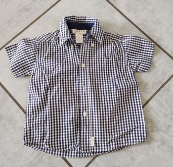 Chemise manches courtes Edeis