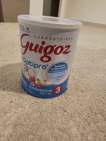 Lait Guigoz Optipro 3eme âge.