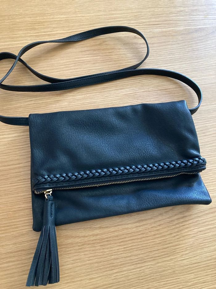 Sac à main cuir noir