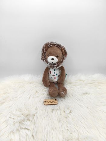 Doudou Peluche Pantin Ourson Gaston Filoo 27 cm