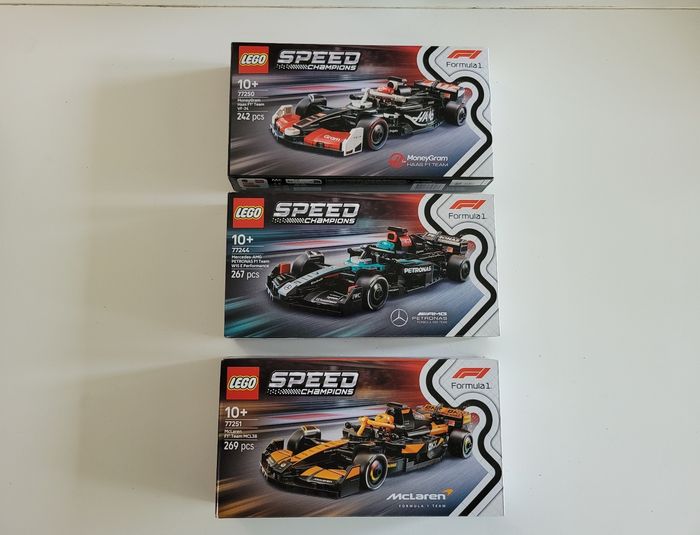 Lot Lego Speed Formule 1
