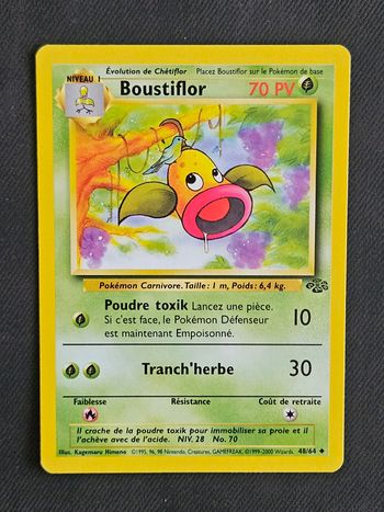Carte Pokemon Boustiflor Jungle 48/64