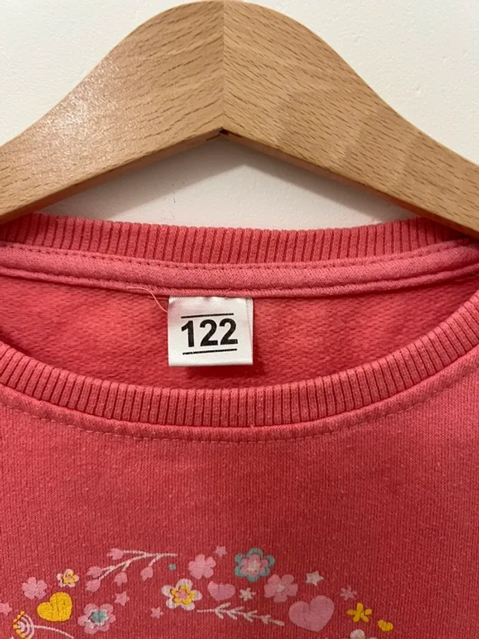 Sweat rose 7 ans - photo numéro 3