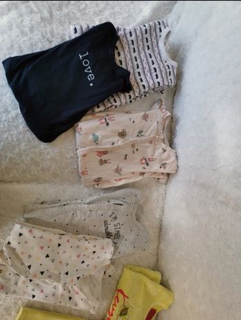 Lot de pyjamas bébé filles 6 mois