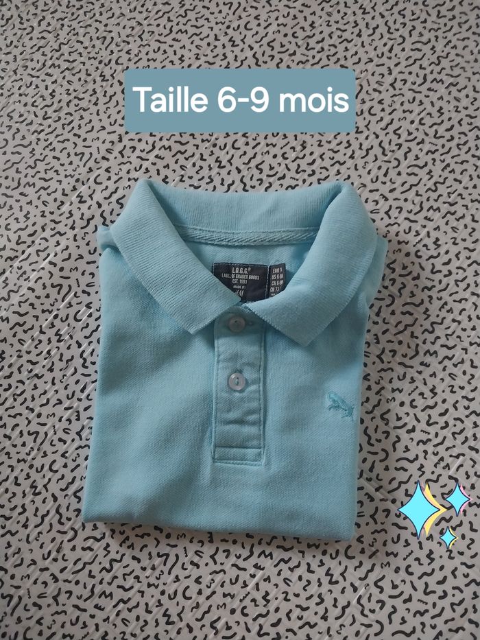Polo bébé garçon H&M  Taille 6/9 mois (74 cm)