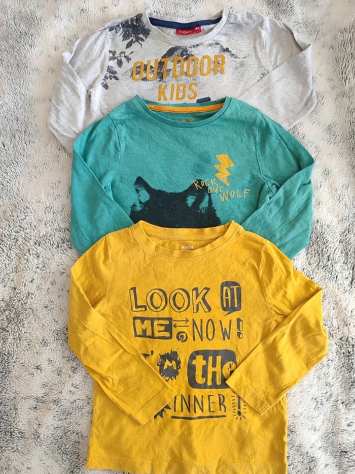 Lot de 3 top manches longues