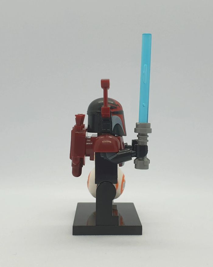 🌠 Figurine Star Wars The Clone Wars - Obi-Wan Kenobi Armure Mandalorienne avec BB-8 - (Style Lego) 🌠 - photo numéro 8