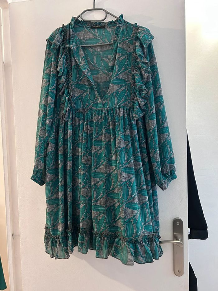Robe ample taille L vert - photo numéro 7