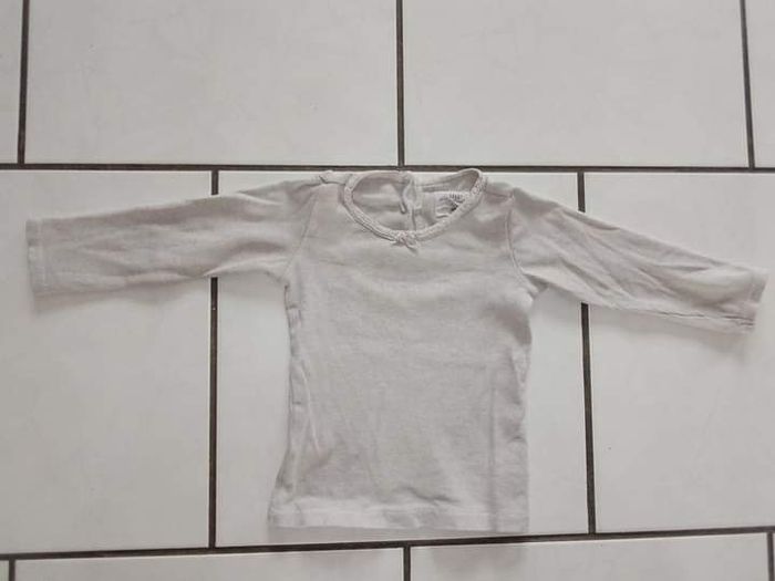 Maillot manches longues fille 74 cm (9 mois)