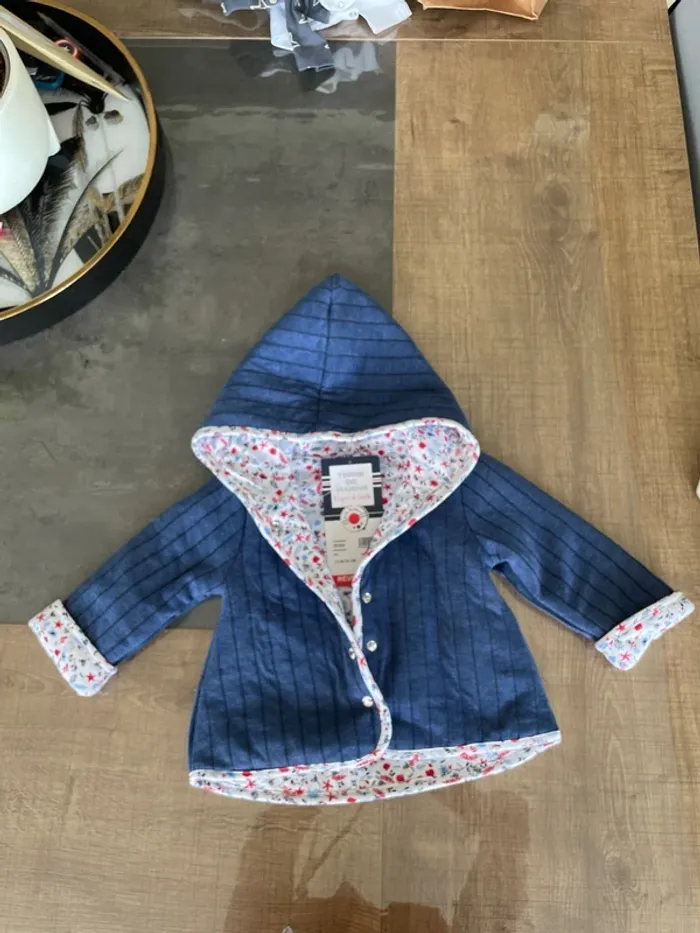 Manteau léger réversible