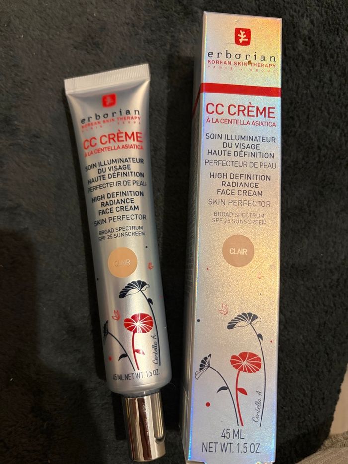 Cc crème erborian teinte clair