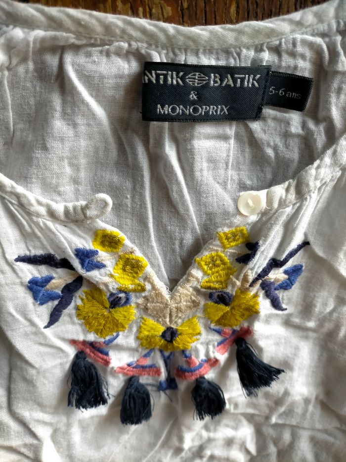 Ravissante tunique Antik Batik x monoprix 6 ans - photo numéro 2
