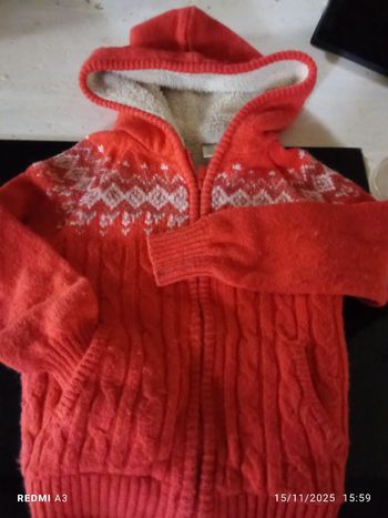 Veste fourrée 4 ans