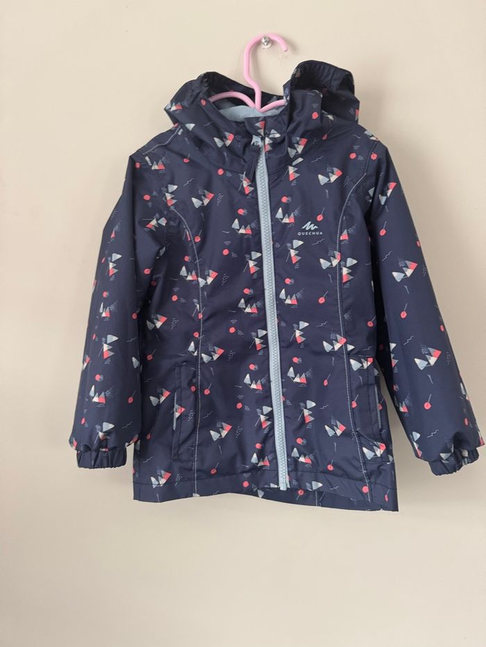 👚K-way - bleu - fille - 3-4 ans- 96-102cm - quechua - très bon état