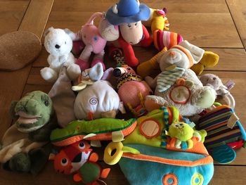 Lot doudous peluches