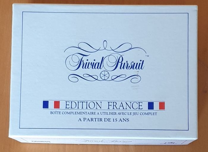 Parker - Trivial Pursuit - Boite complémentaire Edition France