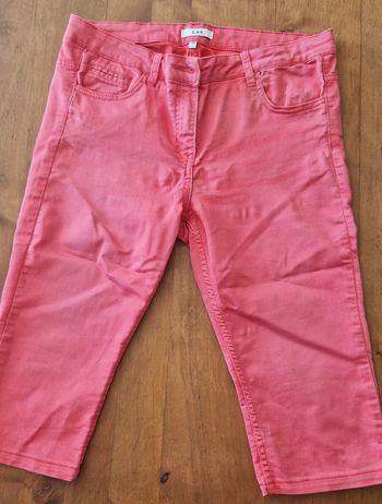 Pantacourt femme rose LH taille 40