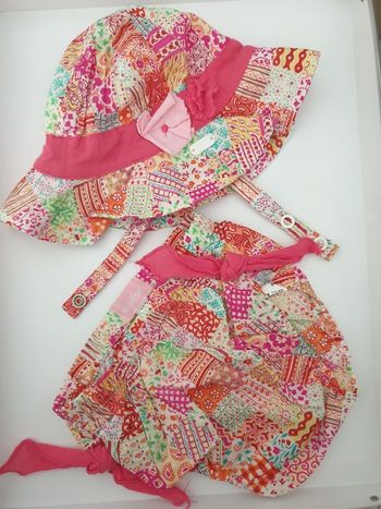 Chapeau et sa culotte couvre couche