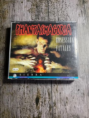 Phantasmagoria Obsession Fatales - Jeu PC Win95 DOS 4CD 2-5 VF Microsoft Sierra