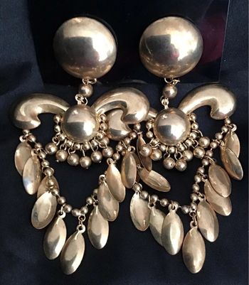 Magnifiques clips vintage couture