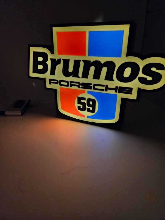 Lampe lumineuse à led porsche Brumos - photo numéro 6