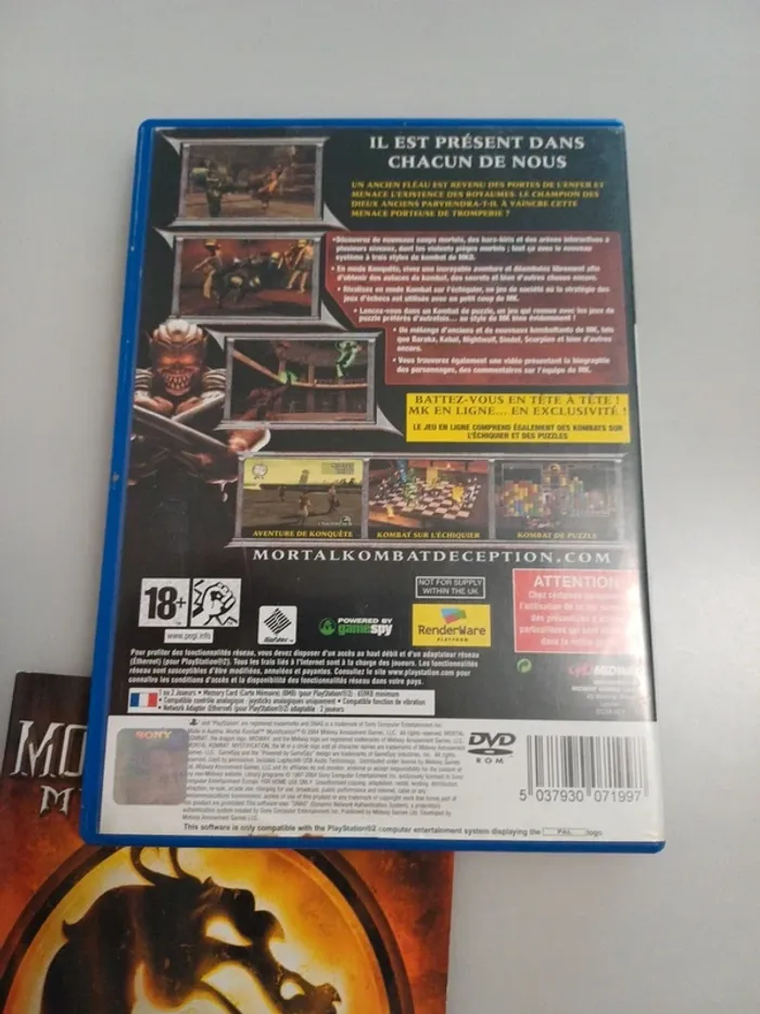 Mortal Kombat Mystification Playstation 2 (PS2) - photo numéro 3