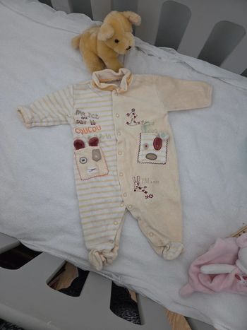 Pyjama mixte 3 mois
