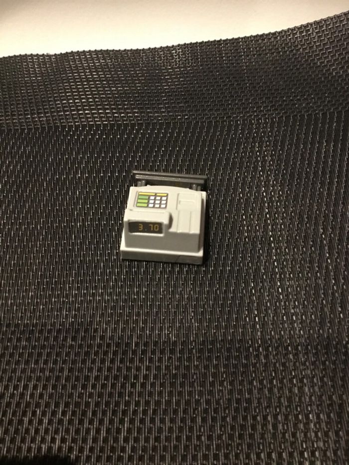 Playmobil caisse enregistreuse tiroirs-caisses grise magasin boutique commerce pièces détachées - photo numéro 3