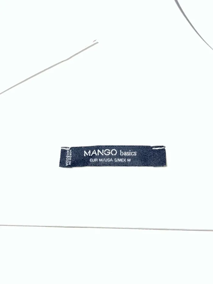 Robe blanche Mango M - photo numéro 2