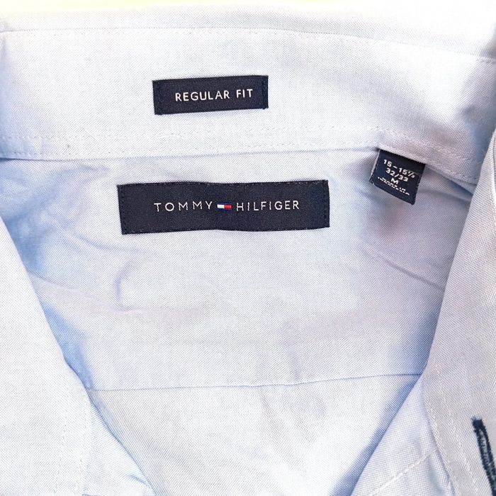 Chemise Tommy Hilfiger a Manches Longues Pour Homme Taille M - photo numéro 5
