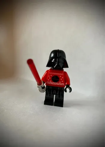 Minifigurine LEGO Star Wars SW1121 - Darth Vader en Pull de Noël - En très bon état