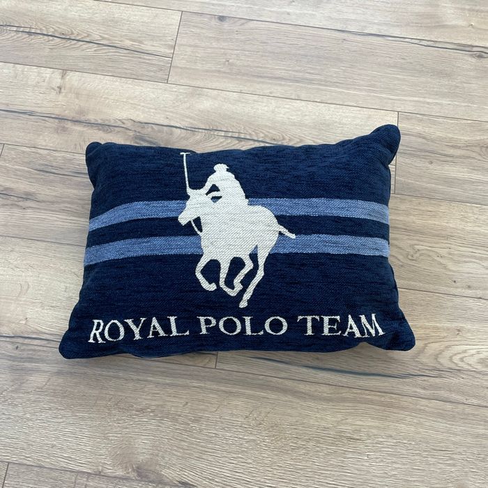 Grand oreiller déco Royal polo Team déhoussable - photo numéro 3