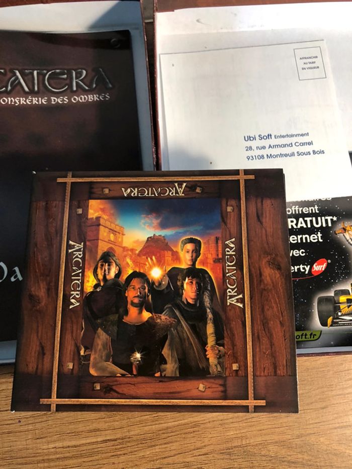Jeux pc vintage Big box complet arcatera la confrérie des ombres descartes - photo numéro 3