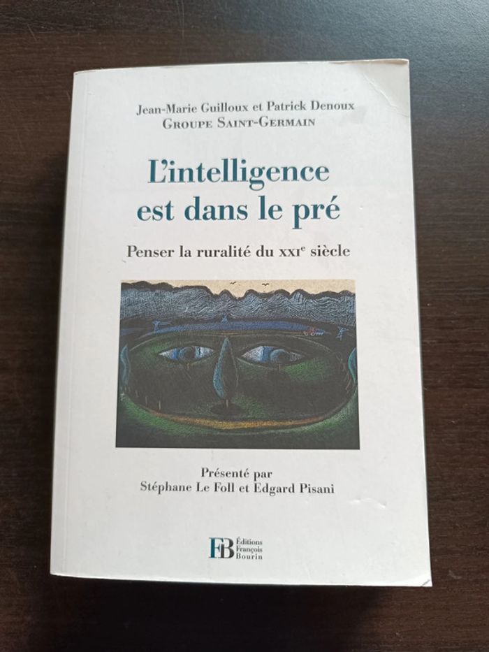 Livre L' INTELLIGENCE EST DANS LE PRE