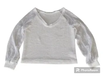 Pull shein taille M dentelle