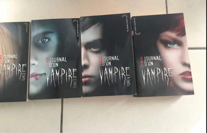 Livres le lot : le journal d’un vampire tome 1 à 5 - photo numéro 7