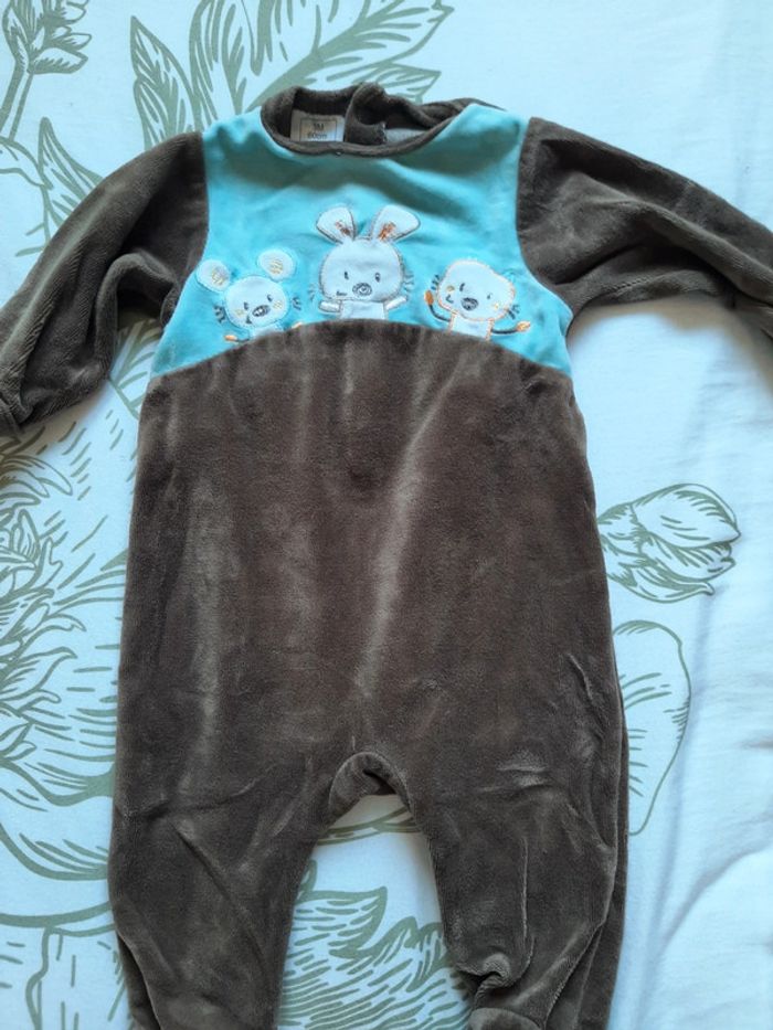 Pyjama velours 3mois