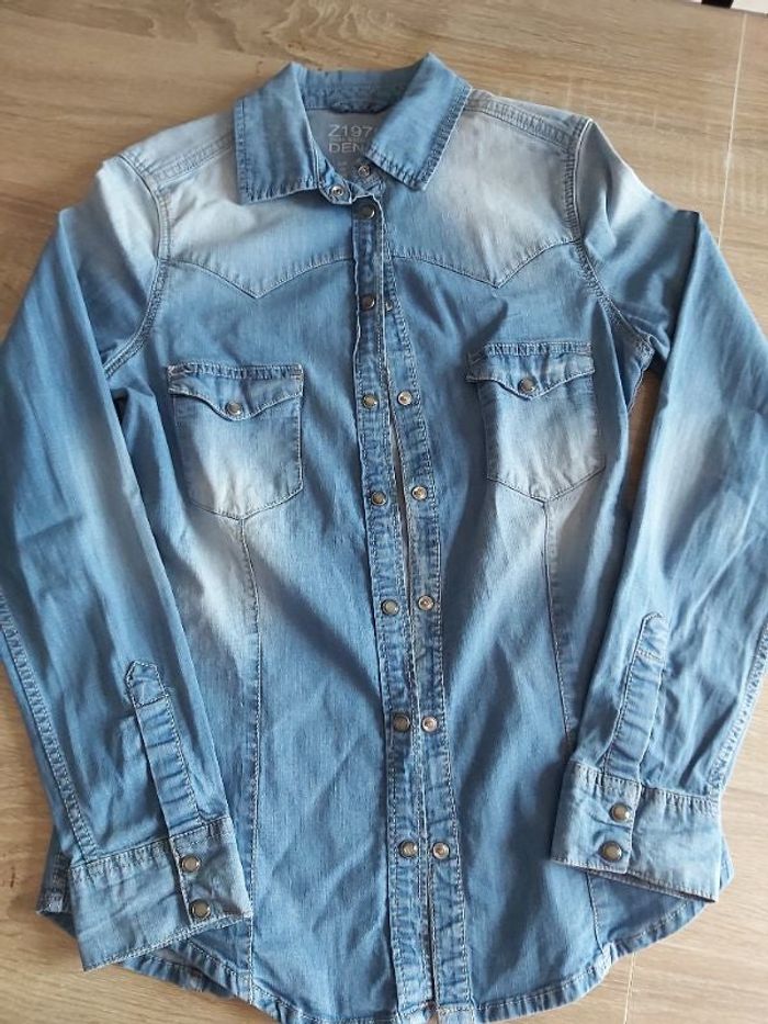Chemise en jean Zara XS
