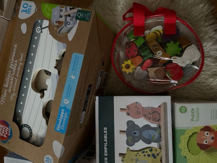 Lot jouets en bois premier âge - photo numéro 4