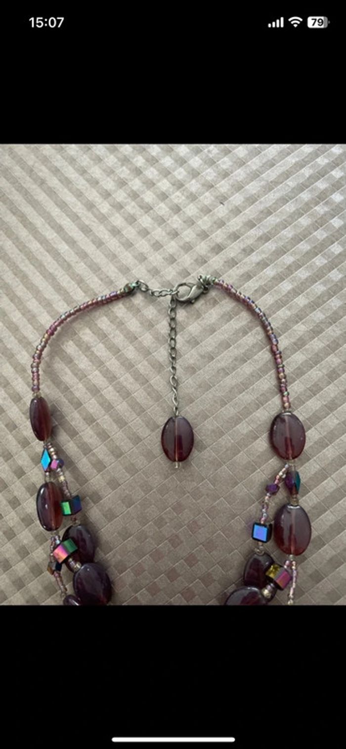 Ensemble collier et boucles d oreilles - photo numéro 3