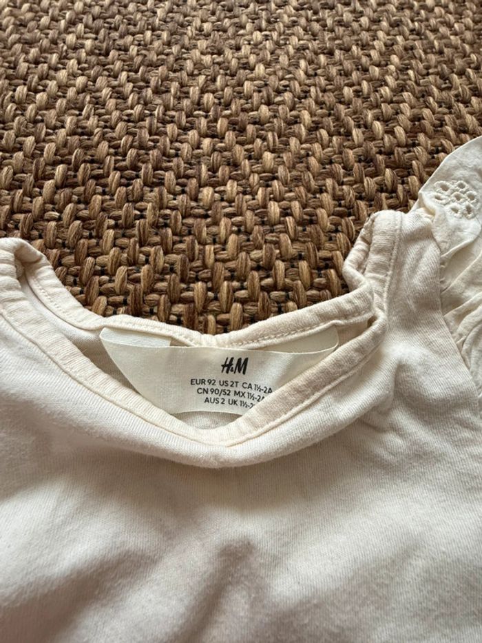 Lot de 2 robes H&M 98cm - photo numéro 6